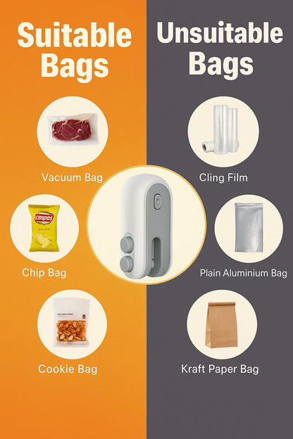 Portable Mini Sealing Machine 2 in 1